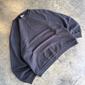 Vintage 90s Mickey & Co Black Blank Crewneck
